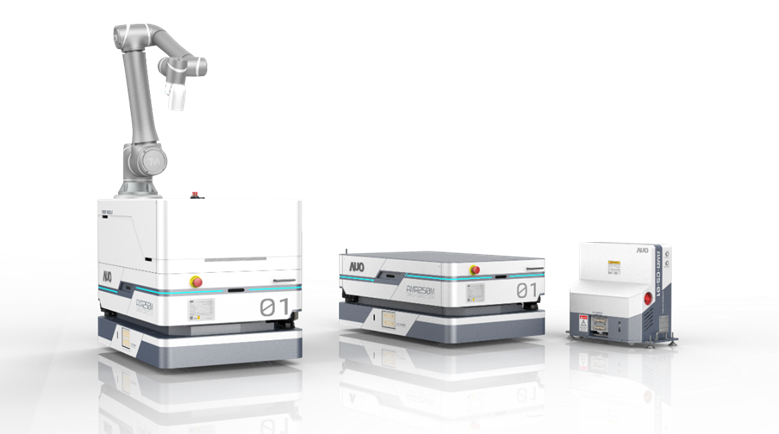 德扑之星數位開發的自主式移動機器人（AMR250M），搭配全向輪並結合AI演算法、2D LiDAR、3D攝影機等技術，協助客戶實現產線全自動化